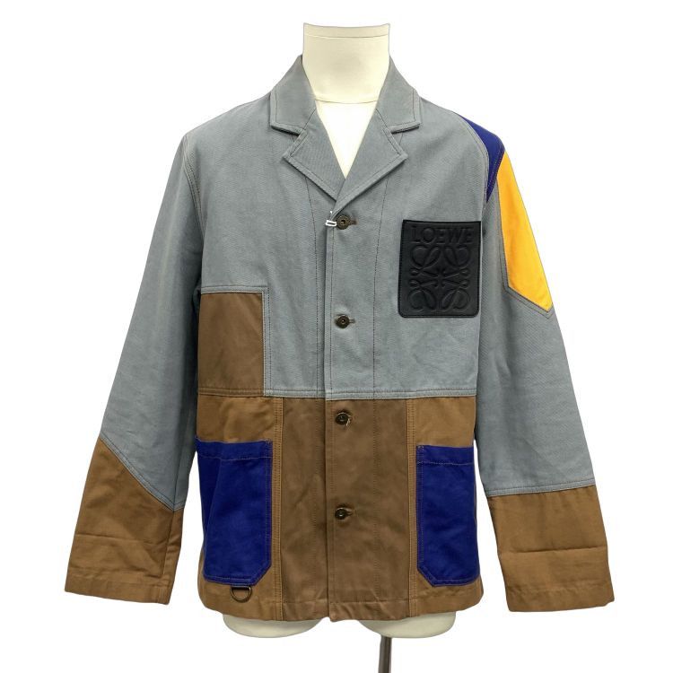 Loewe Loewe Colorblock Canvas Jacket Size S Size US S / EU 44-46 / 1 - 1 Thumbnail
