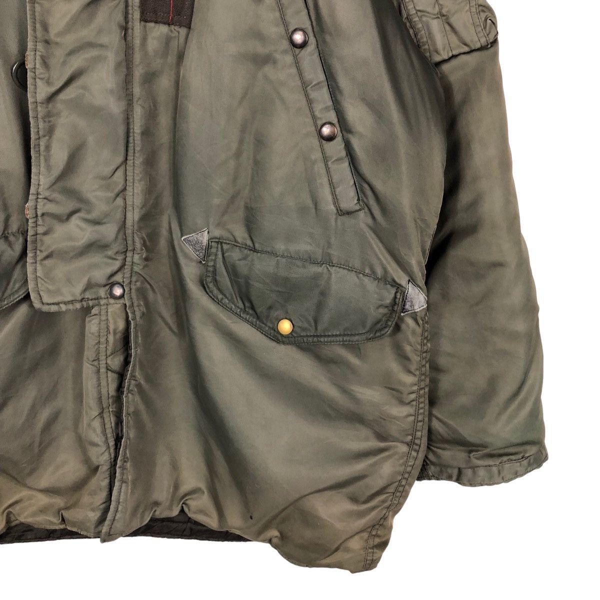 Avirex 🔥Vintage Fly Bomber Jacket Cargo Avirex Usa Mink Fur Hoodie Size US M / EU 48-50 / 2 - 5 Thumbnail