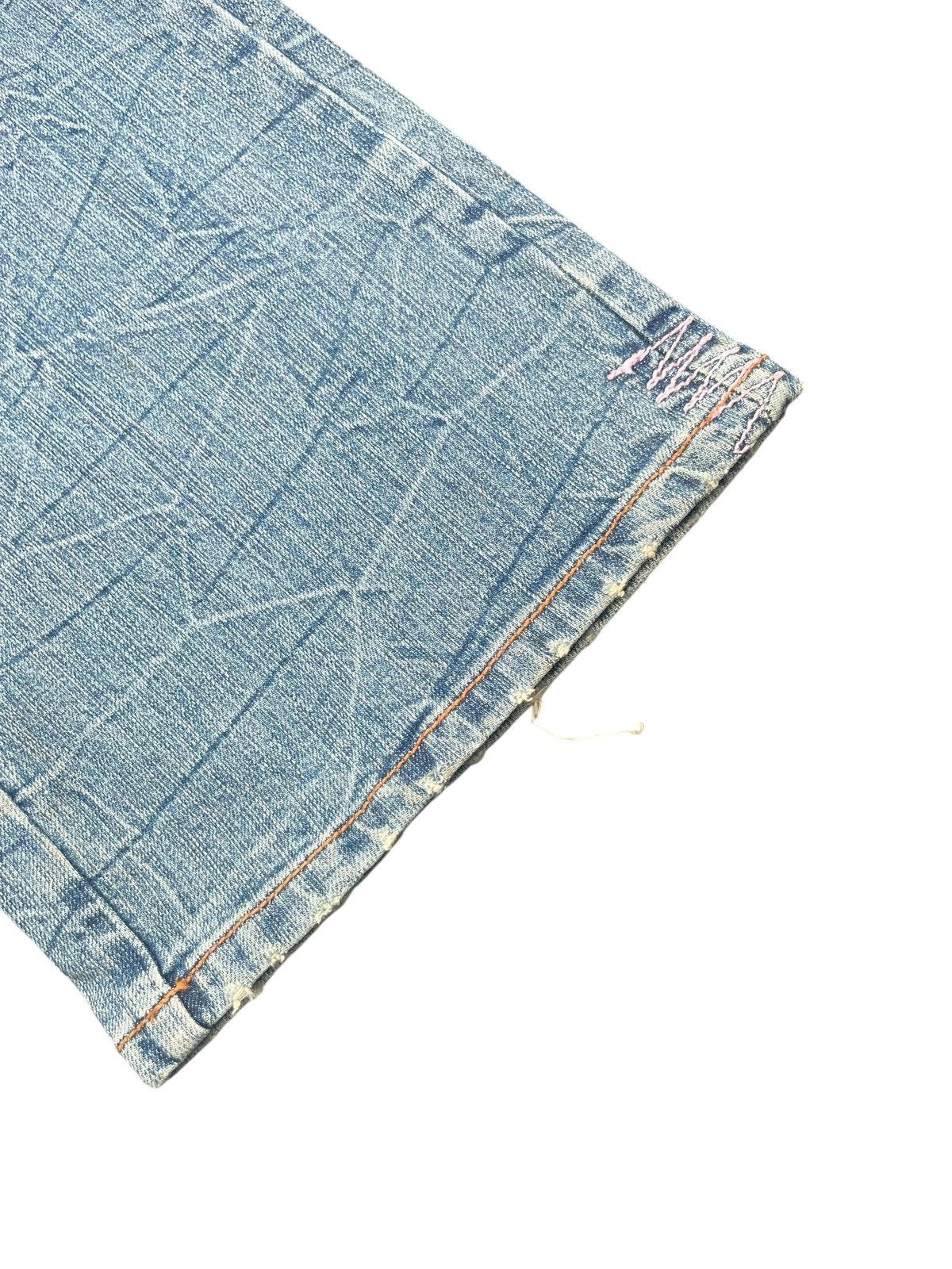 Designer × Request Jeans Request Flare Emboiderey Denim Size 36" / US 14 / IT 50 - 3 Thumbnail