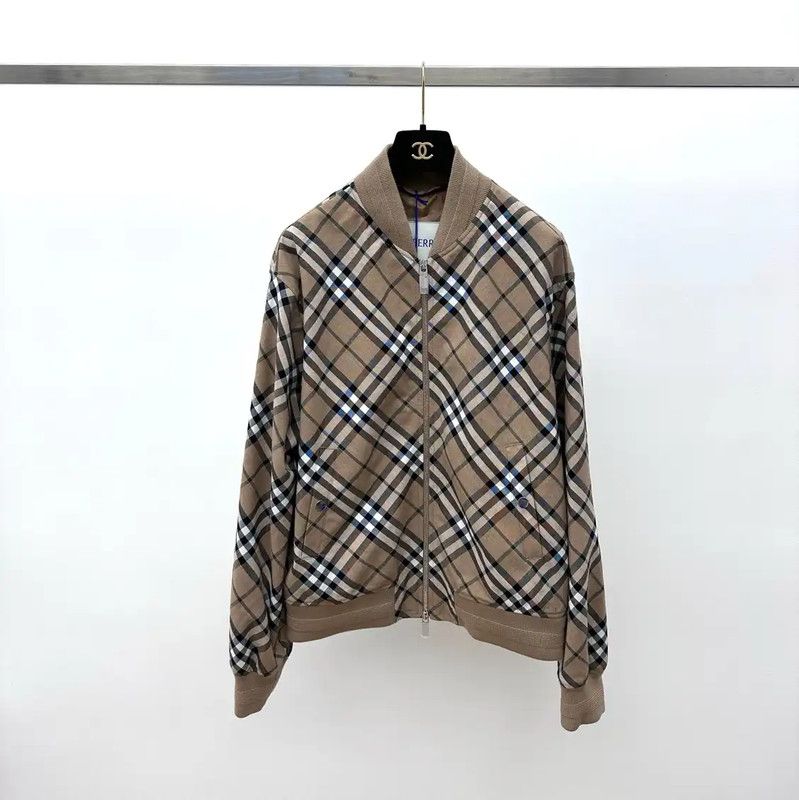 Burberry Burberry Camel Cotton Women's Jacket Size L / US 10 / IT 46 - 1 Thumbnail