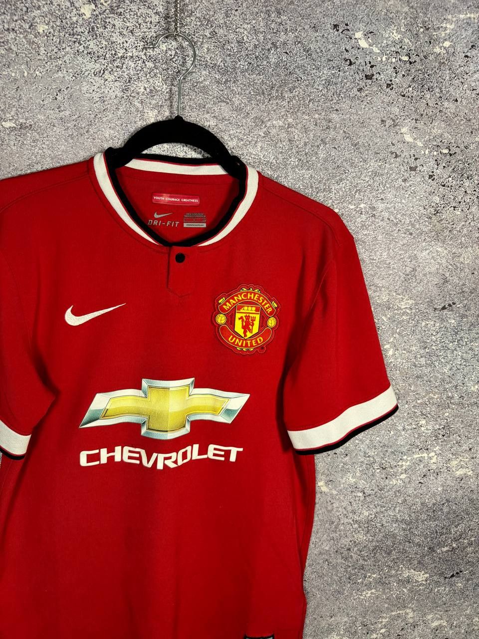 Vintage Vintage Manchester United 2014/15 Nike Soccer Jersey Size US S / EU 44-46 / 1 - 2 Thumbnail
