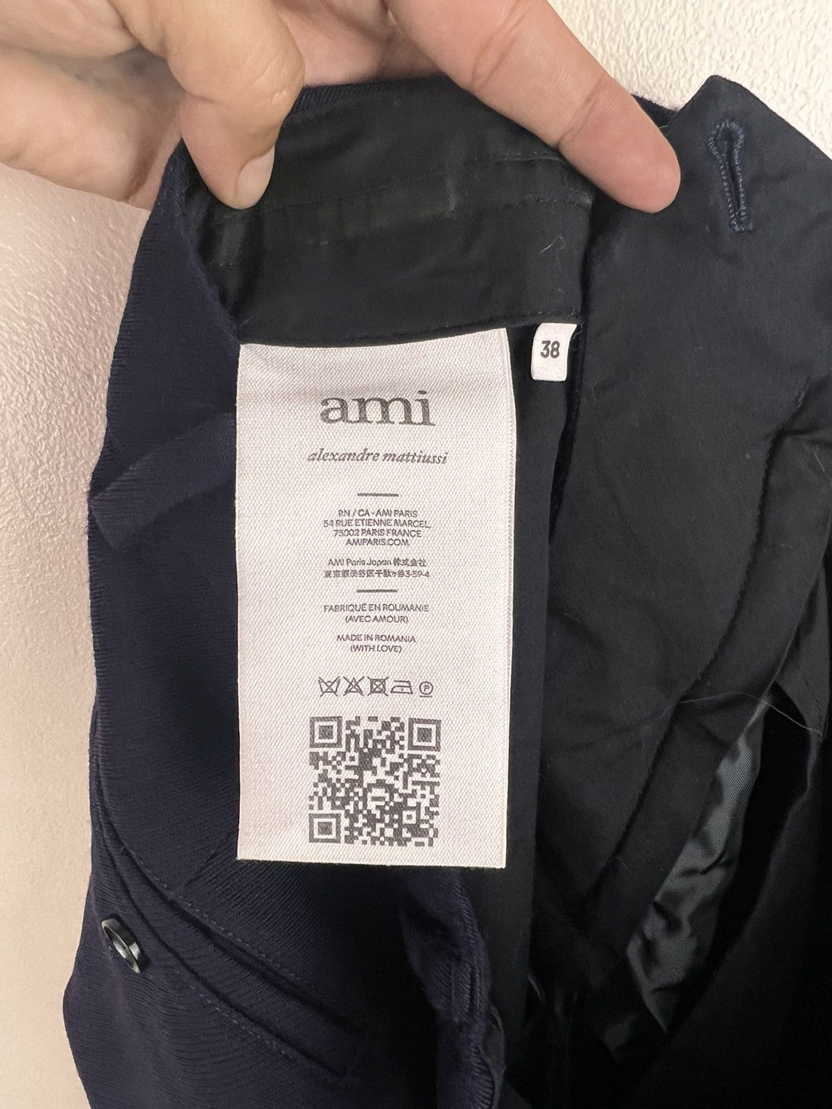 AMI AMI FLARE FIT WOOL TROUSER Size 30" / US 8 / IT 44 - 7 Thumbnail