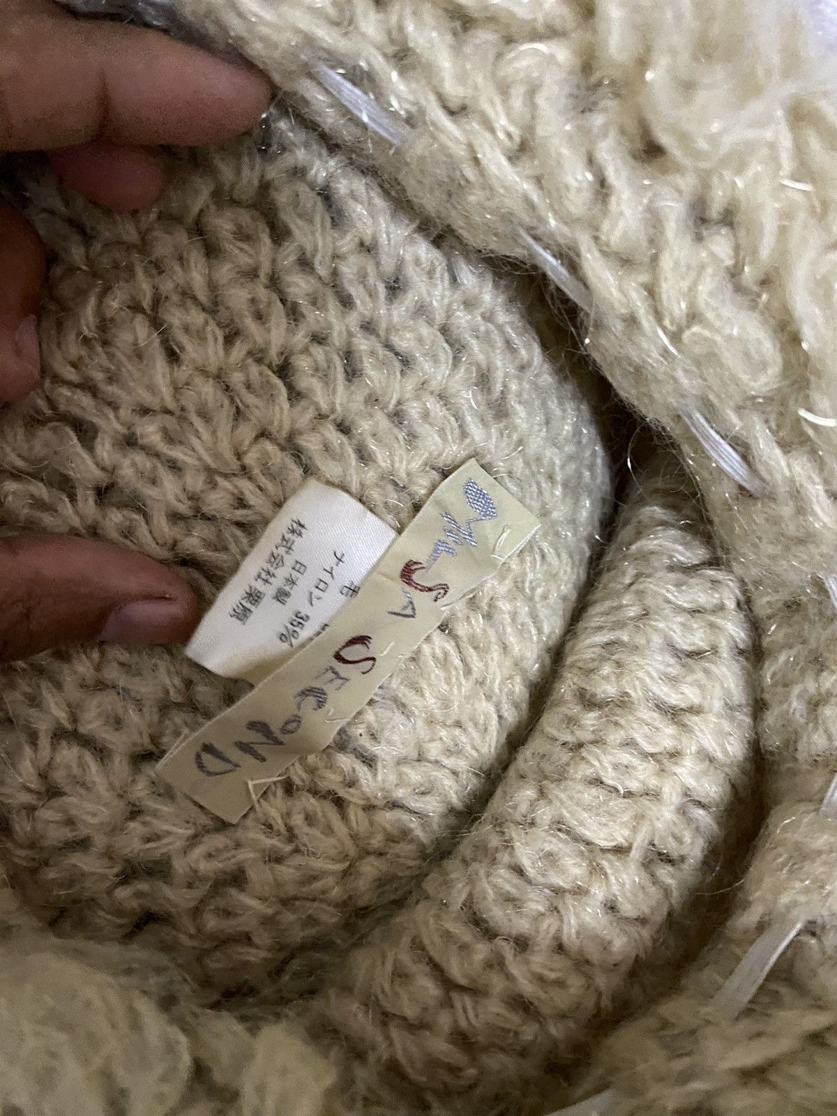 Japanese Brand Japanese Brand Milsa Second Knit Beanie Hat Size ONE SIZE - 5 Thumbnail