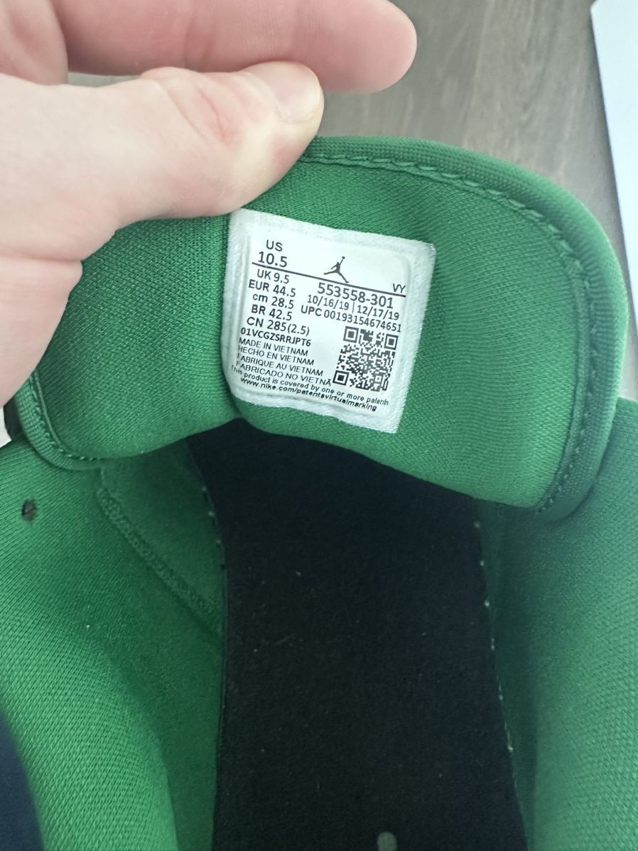 Jordan Brand × Nike Jordan 1 Low Pine green Size US 10.5 / EU 43-44 - 9 Thumbnail