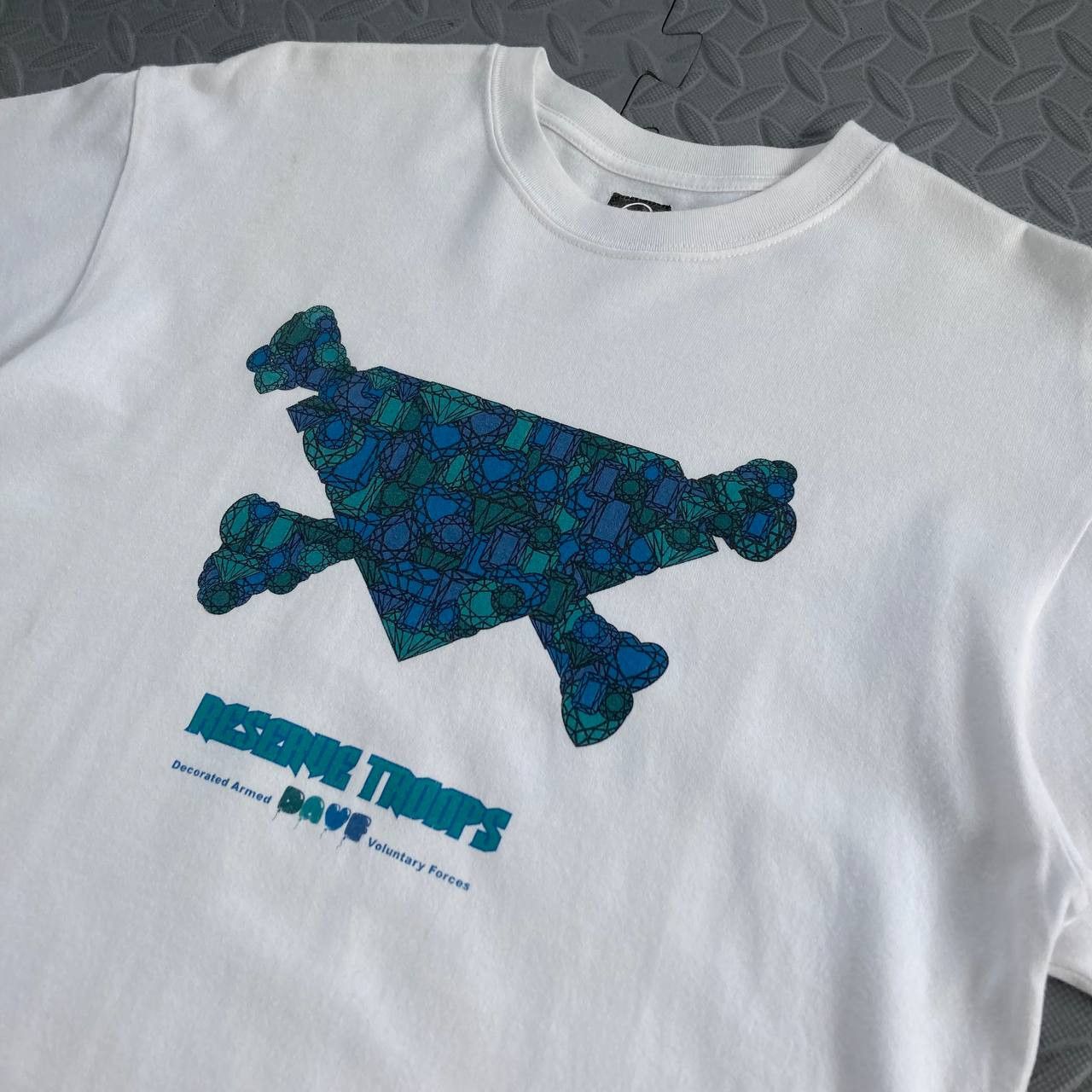 Undercover A/W01 “D.A.F.V.” Reserve Troops Tee Size US M / EU 48-50 / 2 - 4 Thumbnail