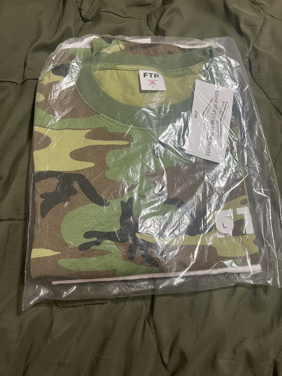 FTP Camo tee