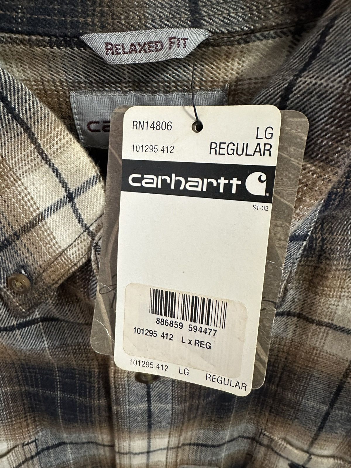Carhartt Carhartt plaid shirt large Size US L / EU 52-54 / 3 - 2 Thumbnail
