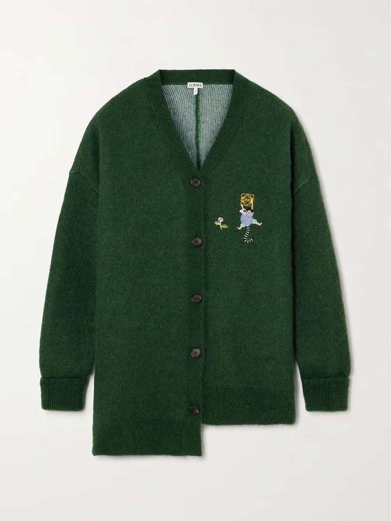 Loewe Moss green cardigan