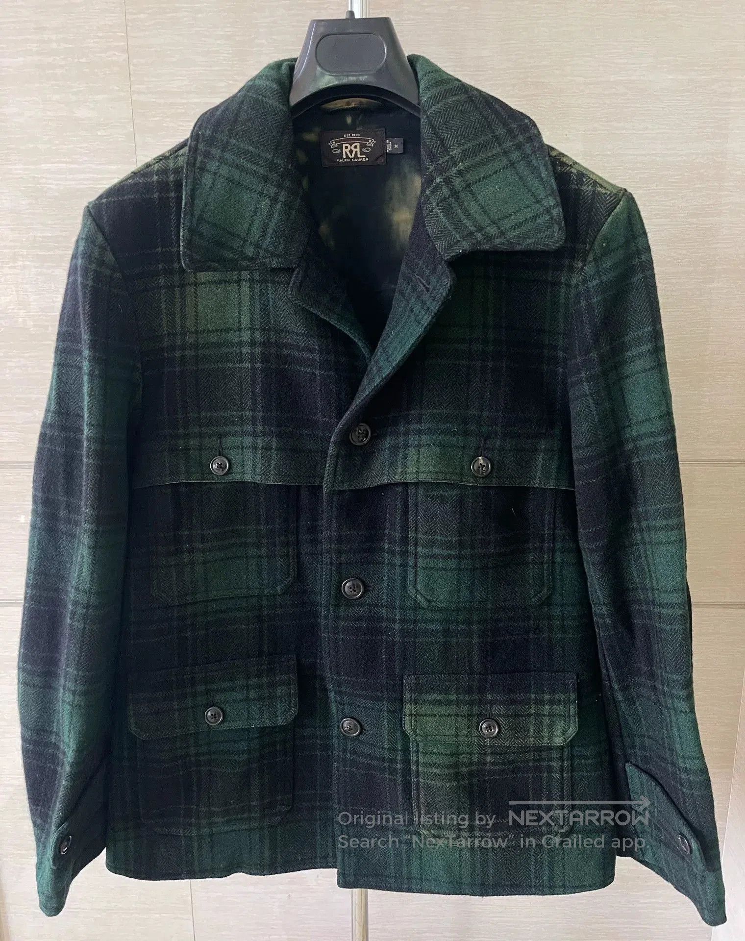RRL Ralph Lauren RRL Wool Hunting Jacket Coat. Size US M / EU 48-50 / 2 - 1 Thumbnail