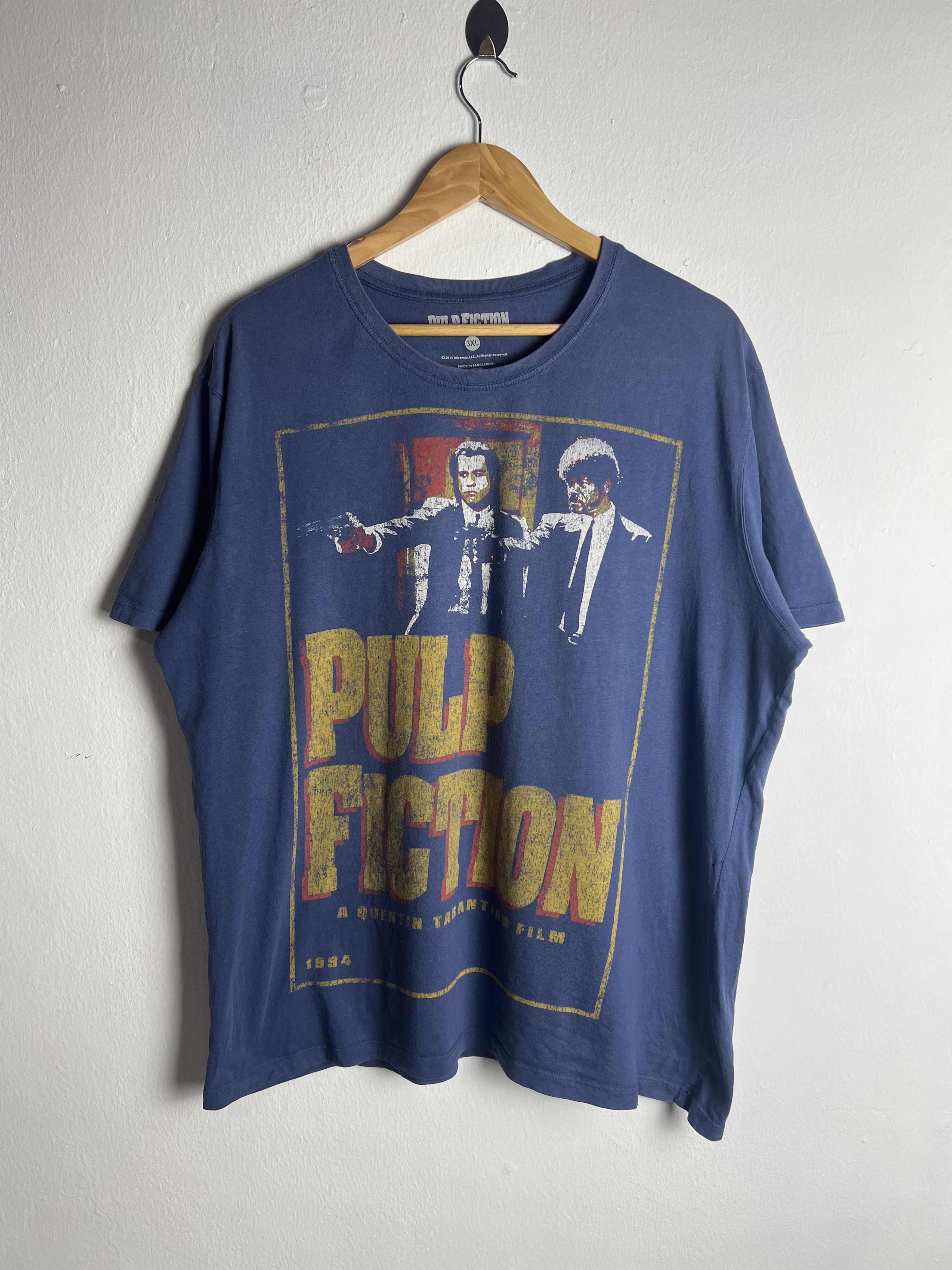 Vintage Pulp Fiction Movie Hit Tee Size US XXL / EU 58 / 5 - 1 Thumbnail