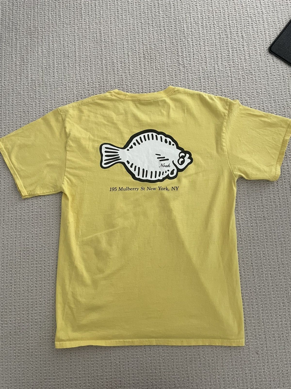 Noah Noah Yellow Fishy T Shirt (circa 2019 - Yellow Size US L / EU 52-54 / 3 - 6 Thumbnail