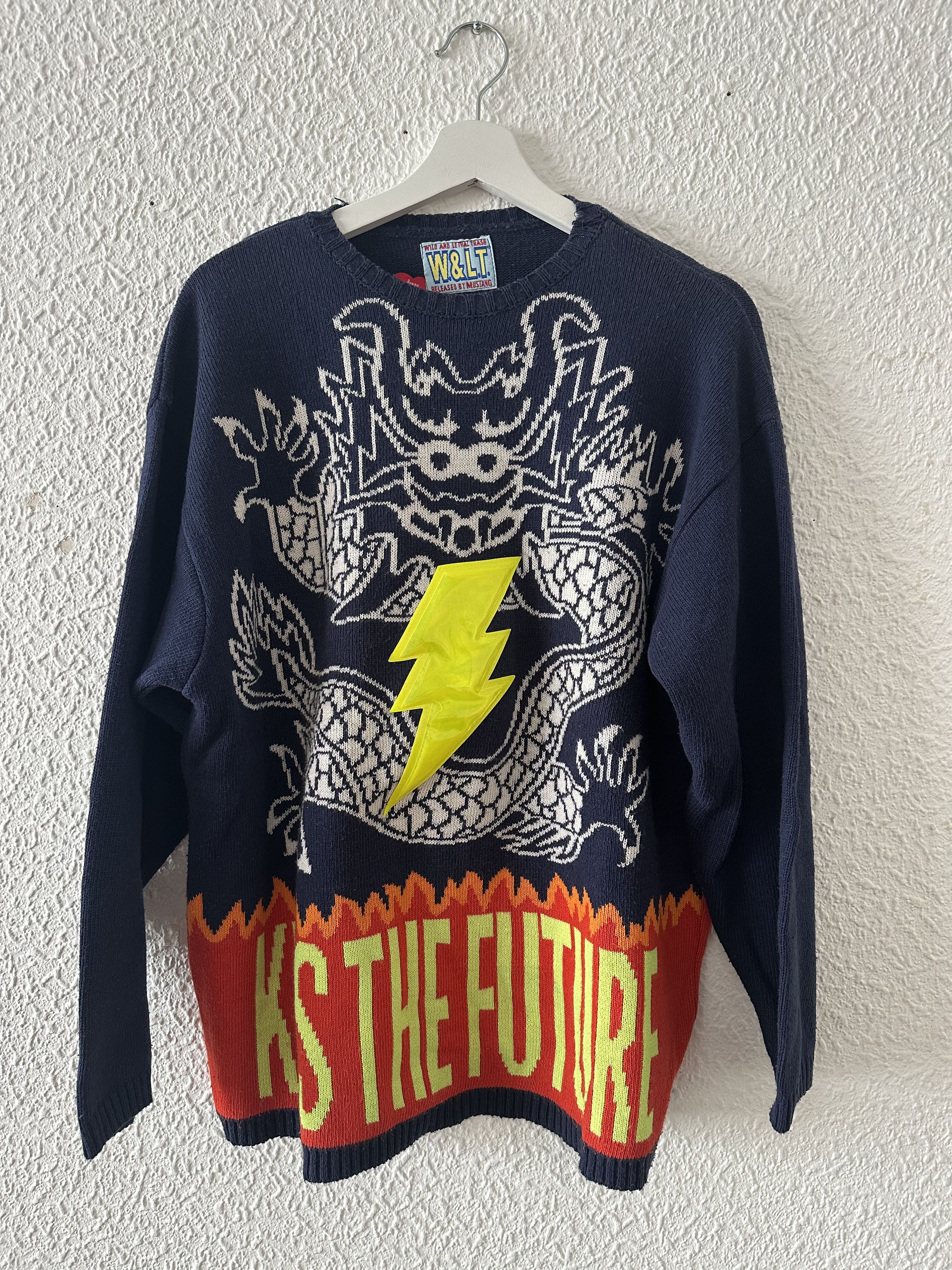 90's W.&L.T. マフラー KISS THE FUTURE! Walter Van Beirendonck Kiss The Future | Grailed