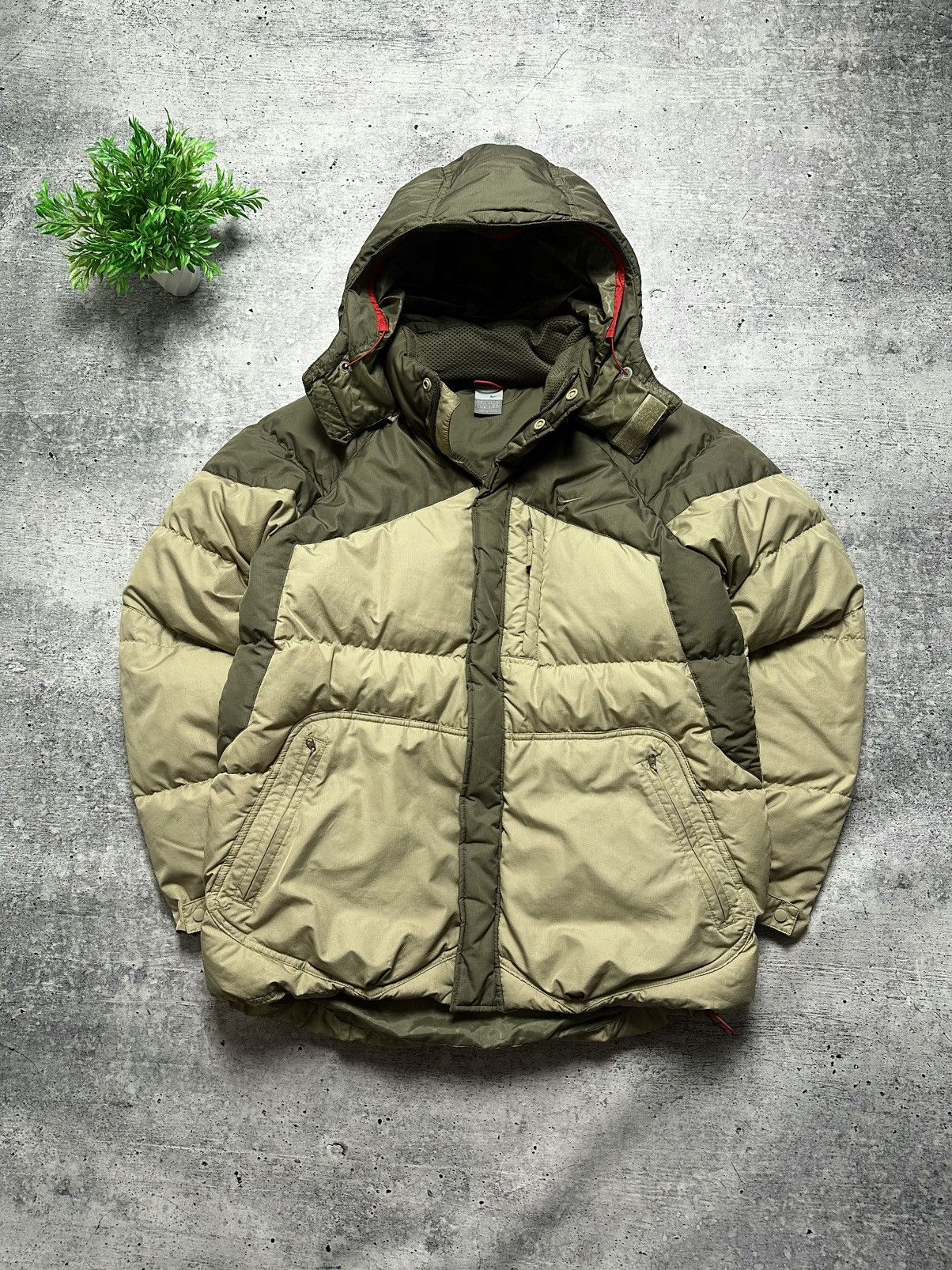 Nike Vintage 90s Nike Puffer Down Ski Mountain Y2K Jacket Size US M / EU 48-50 / 2 - 1 Thumbnail