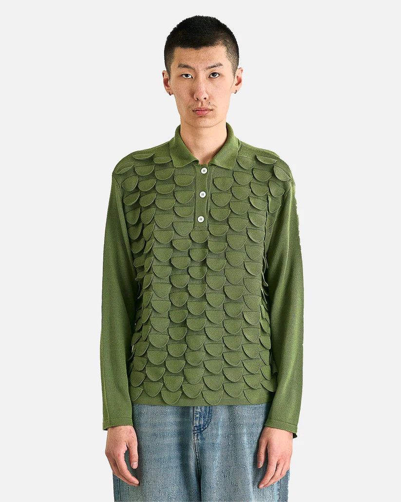 Namacheko Namacheko Abstract Jacquard Polo | Grailed