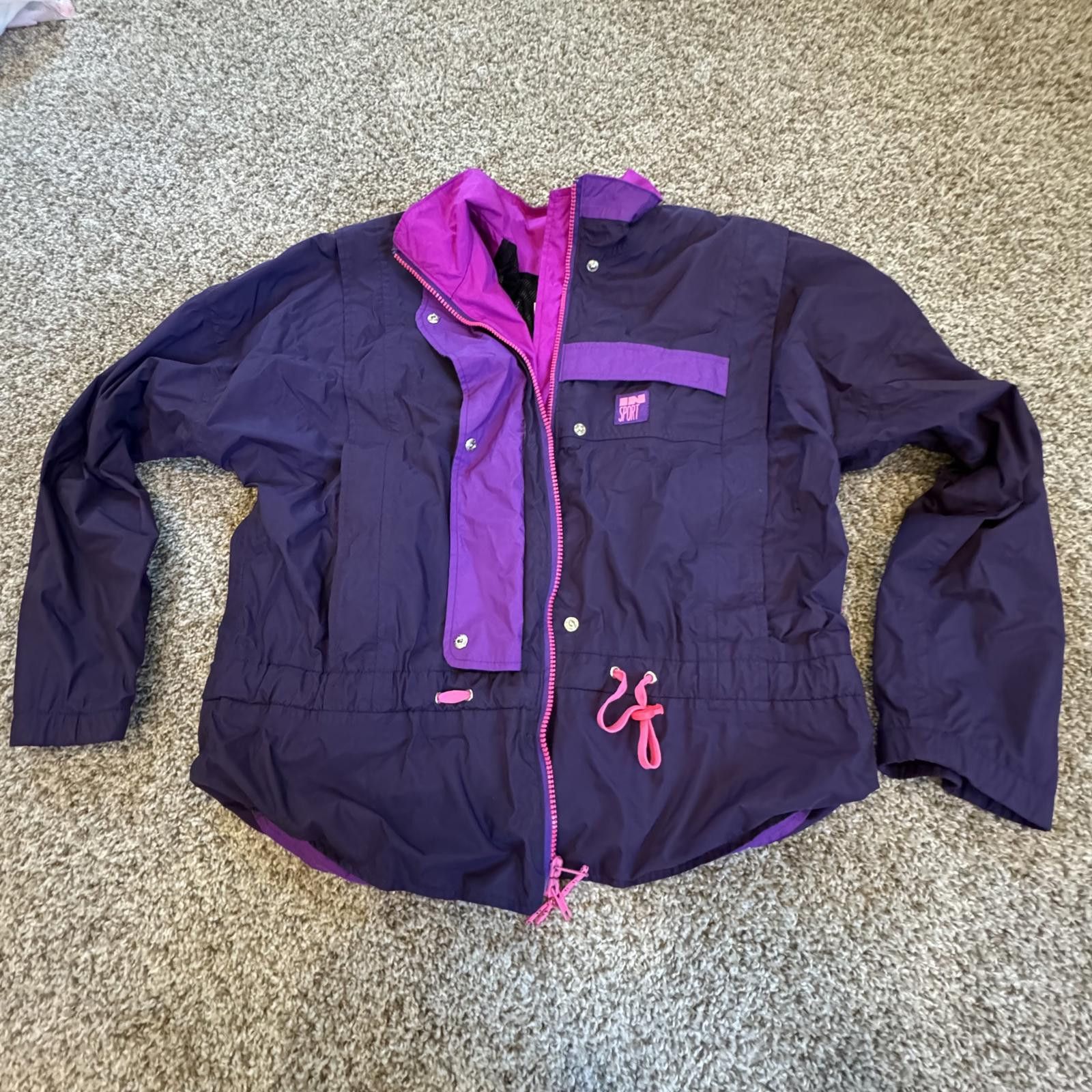 Other Vintage Neon Windbreaker-medium. Size M / US 6-8 / IT 42-44 - 1 Thumbnail
