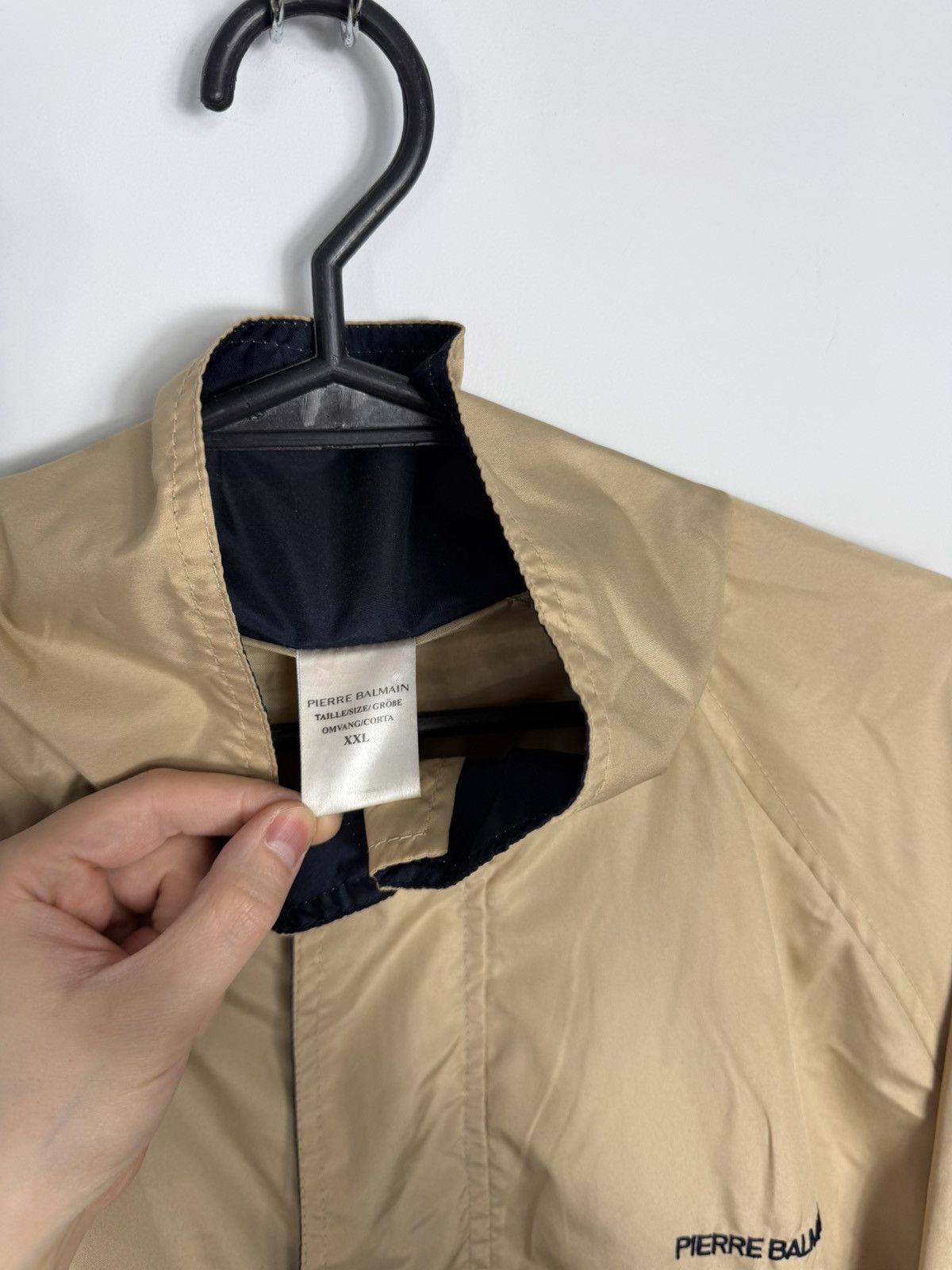 Pierre Balmain Pierre Balmain Vintage 90's Zipped Nylon Jacket Size US XXL / EU 58 / 5 - 3 Thumbnail
