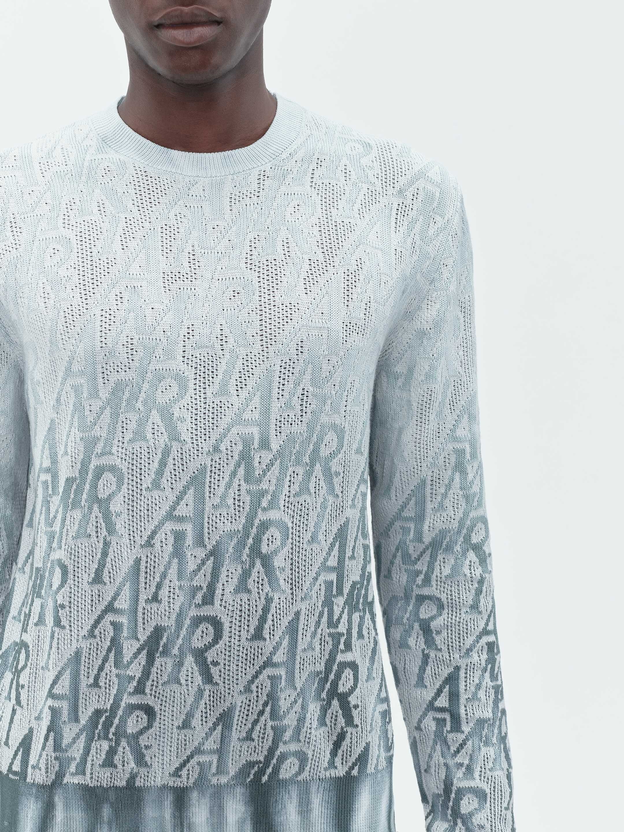 Amiri o1s1wg110525 Repeat Tie Dye Crewneck Sweater in Multicolor Size US L / EU 52-54 / 3 - 6 Thumbnail