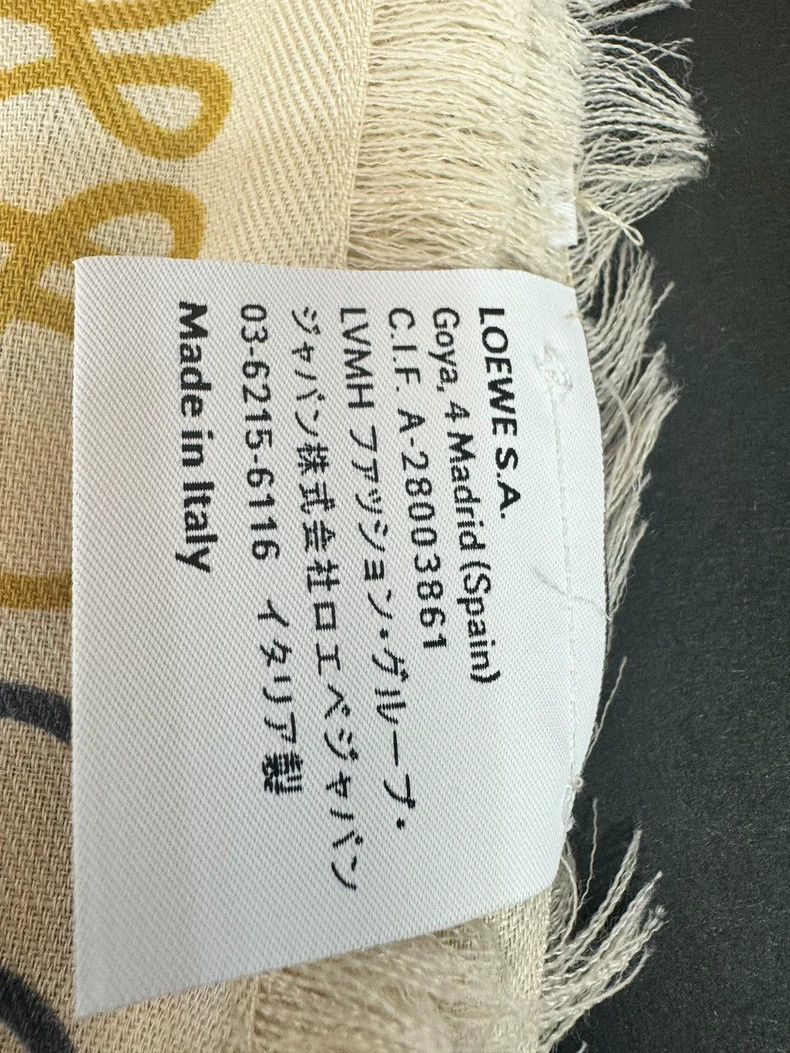 Loewe LOEWE scarf Size ONE SIZE - 6 Thumbnail