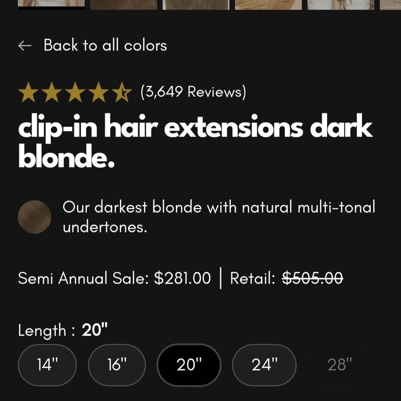 Other Irresistible Me 20" real human hair extensions Size ONE SIZE - 2 Thumbnail