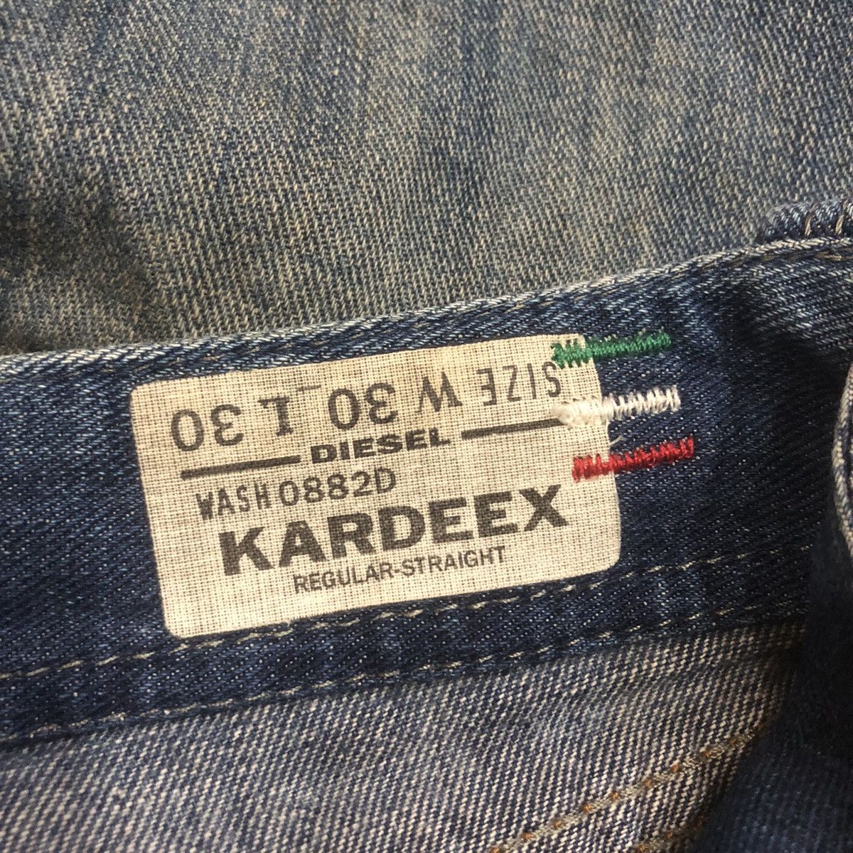 Diesel Diesel Kardeex Button Regular Straight Bush Pant Jeans Size US 30 / EU 46 - 12 Thumbnail