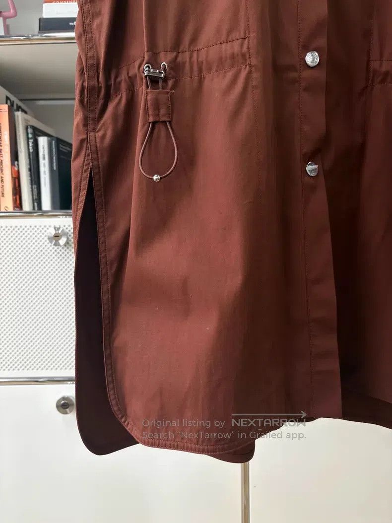 Hermes Hermes Caramel color waist-cinching vest skirt 100% cotton Size XS / US 0-2 / IT 36-38 - 3 Thumbnail