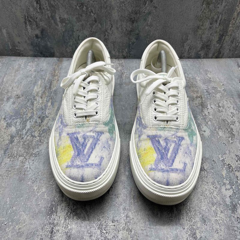 Louis Vuitton Louis Vuitton Trocadero Low Top Sneakers -2508 Size US 9.5 / EU 42-43 - 1 Thumbnail