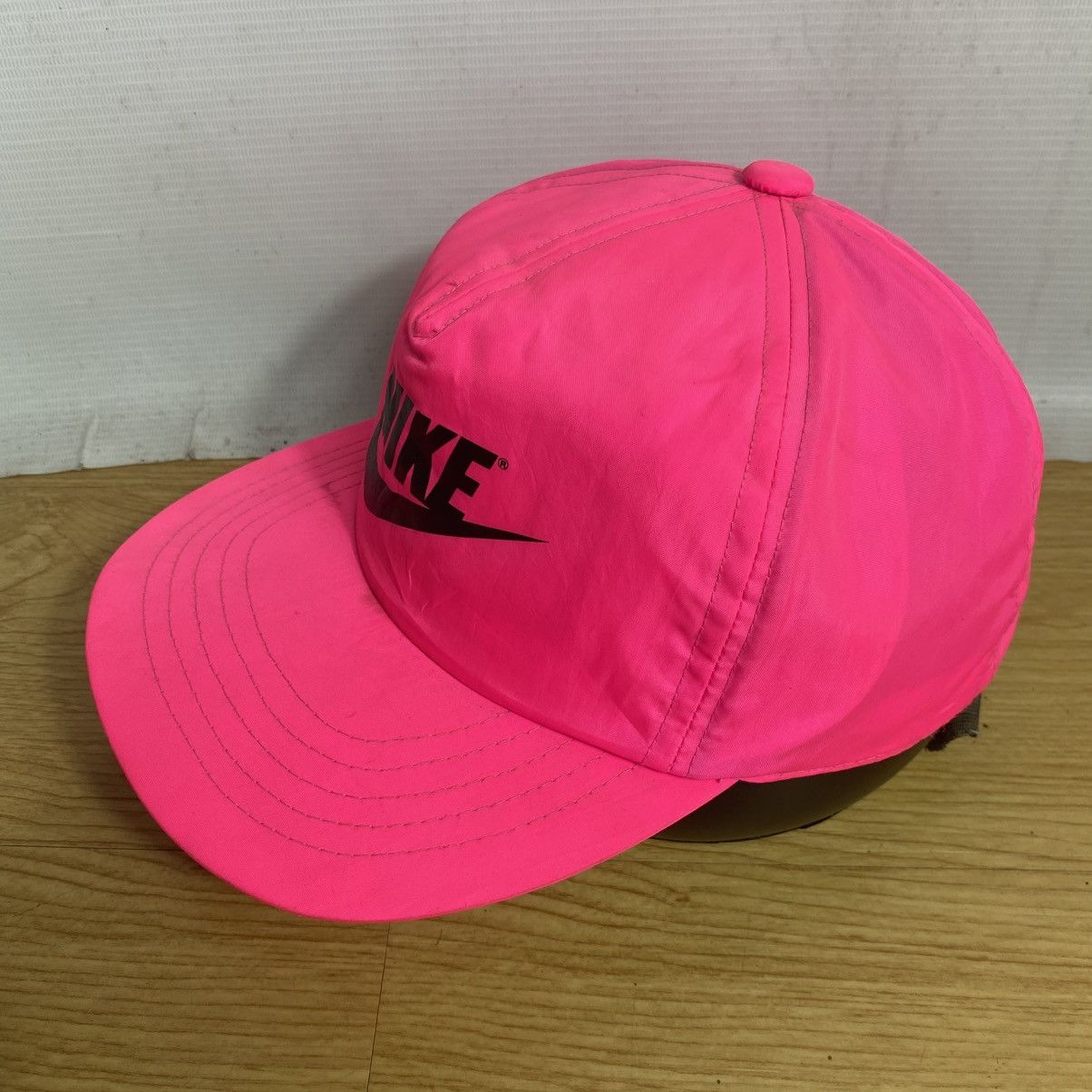 Nike × Vintage Vintage Nike Run Hat Nylon RARE Size ONE SIZE - 3 Thumbnail