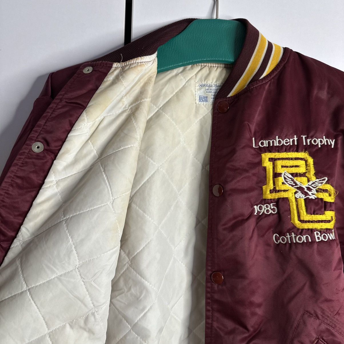 Vintage Vintage Boston College Doug Flutie 1985 Jacket Bomber Rare Size US M / EU 48-50 / 2 - 7 Thumbnail