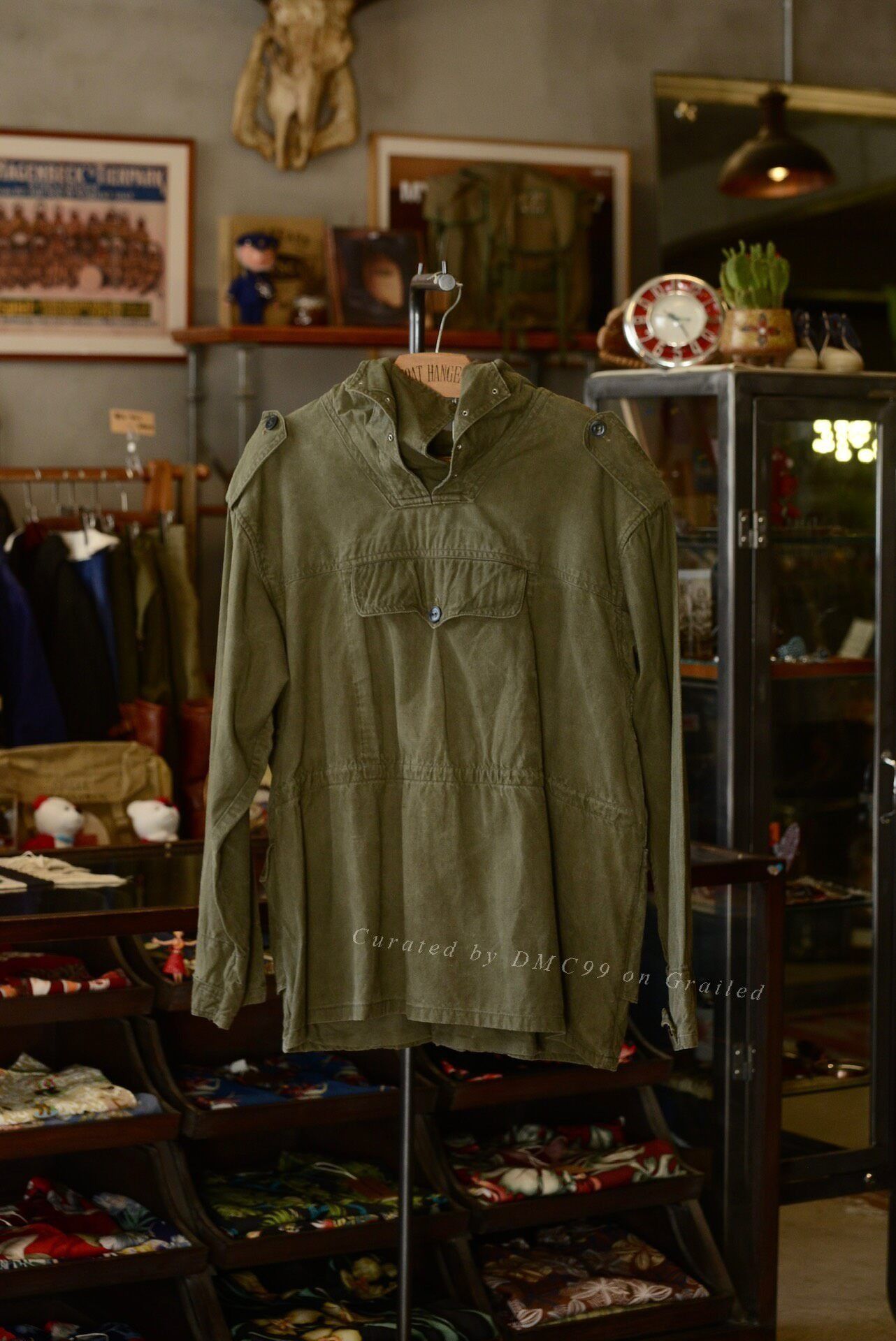 Vintage Vintage 50's Bulgarian Military Smock Size US M / EU 48-50 / 2 - 1 Thumbnail