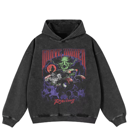 Japanese Brand × Vintage "Racing-M" Hoodie Size US M / EU 48-50 / 2 - 1 Thumbnail