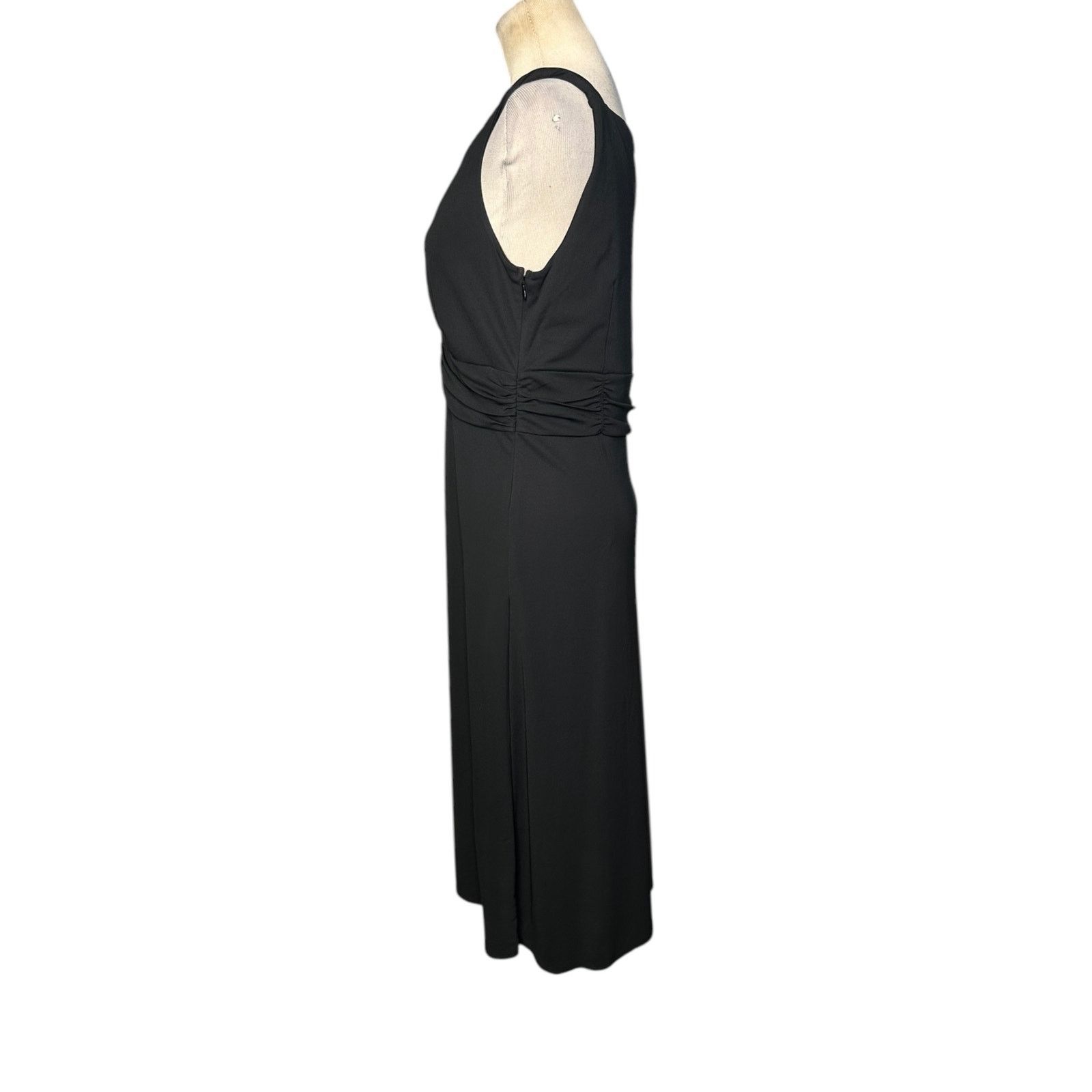 Loft Loft black sleeveless twisted straps midi dress size 8 Size M / US 6-8 / IT 42-44 - 10 Thumbnail