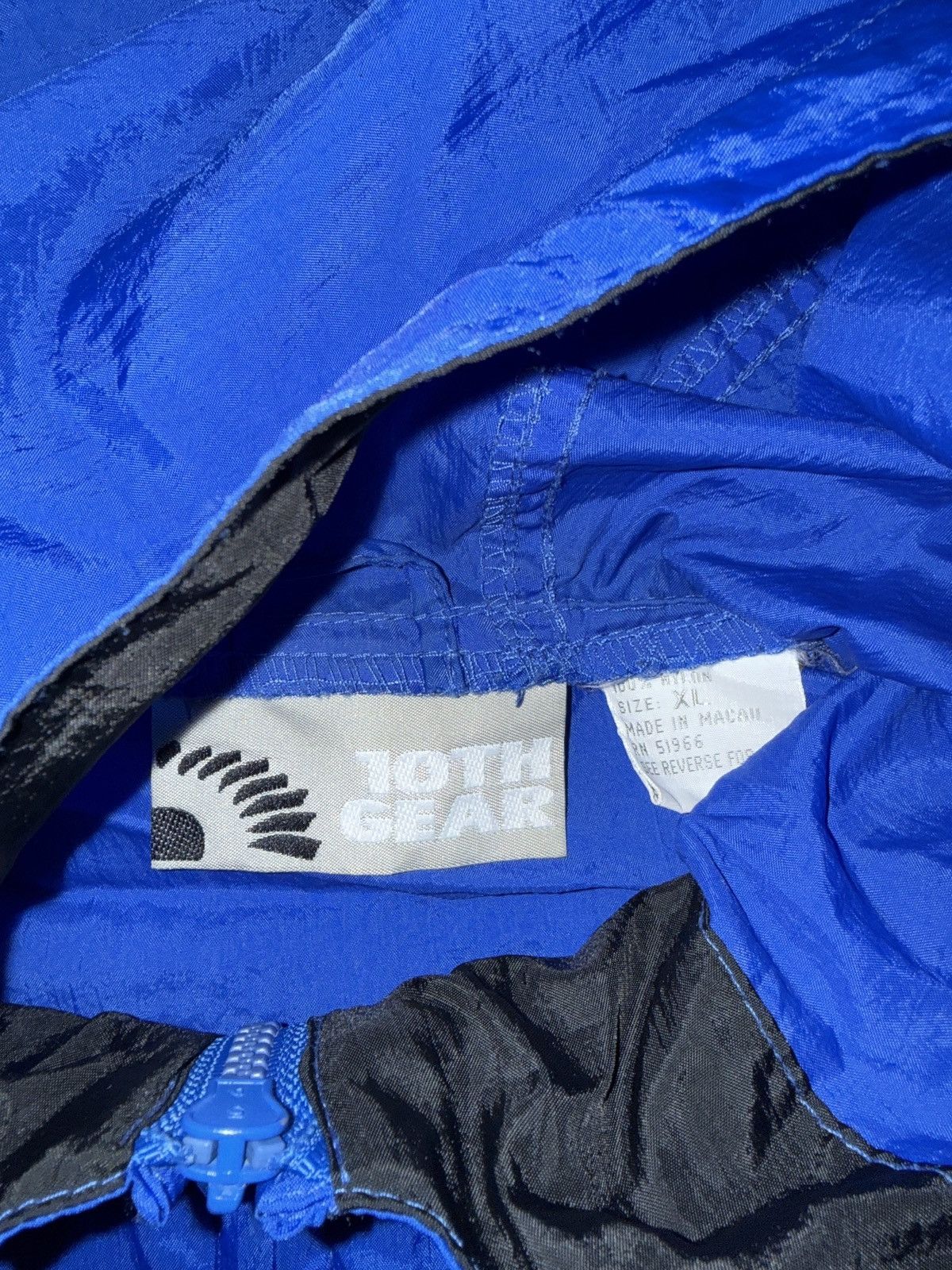 Other Vintage 90’s 10th Gear Windbreaker Jacket Size US XL / EU 56 / 4 - 5 Thumbnail