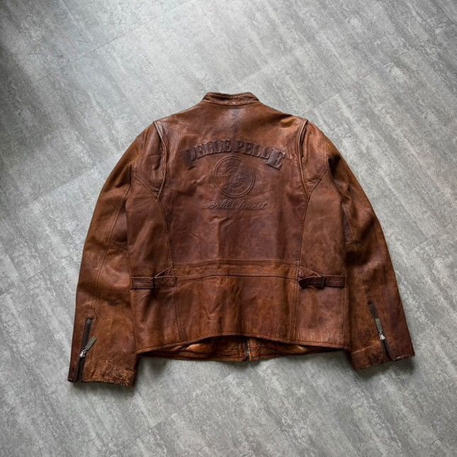Pelle Pelle Vintage Pelle Pelle leather biker jacket Size US L / EU 52-54 / 3 - 1 Thumbnail
