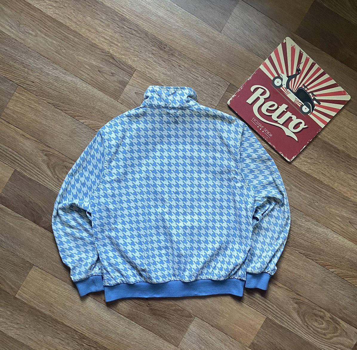 Fred Perry Vintage Fred Perry Checked Pattern Bomber Jacket Size US M / EU 48-50 / 2 - 8 Thumbnail