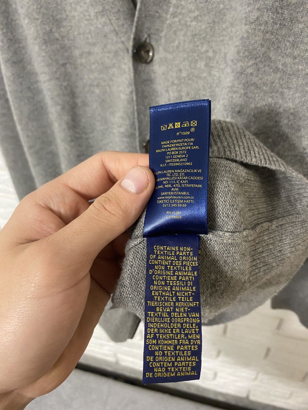 Lauren Ralph Lauren × Polo Ralph Lauren × Ralph Lauren Polo Ralph Lauren Merino Wool Cardigan Jumper Sweater Size US M / EU 48-50 / 2 - 8 Thumbnail