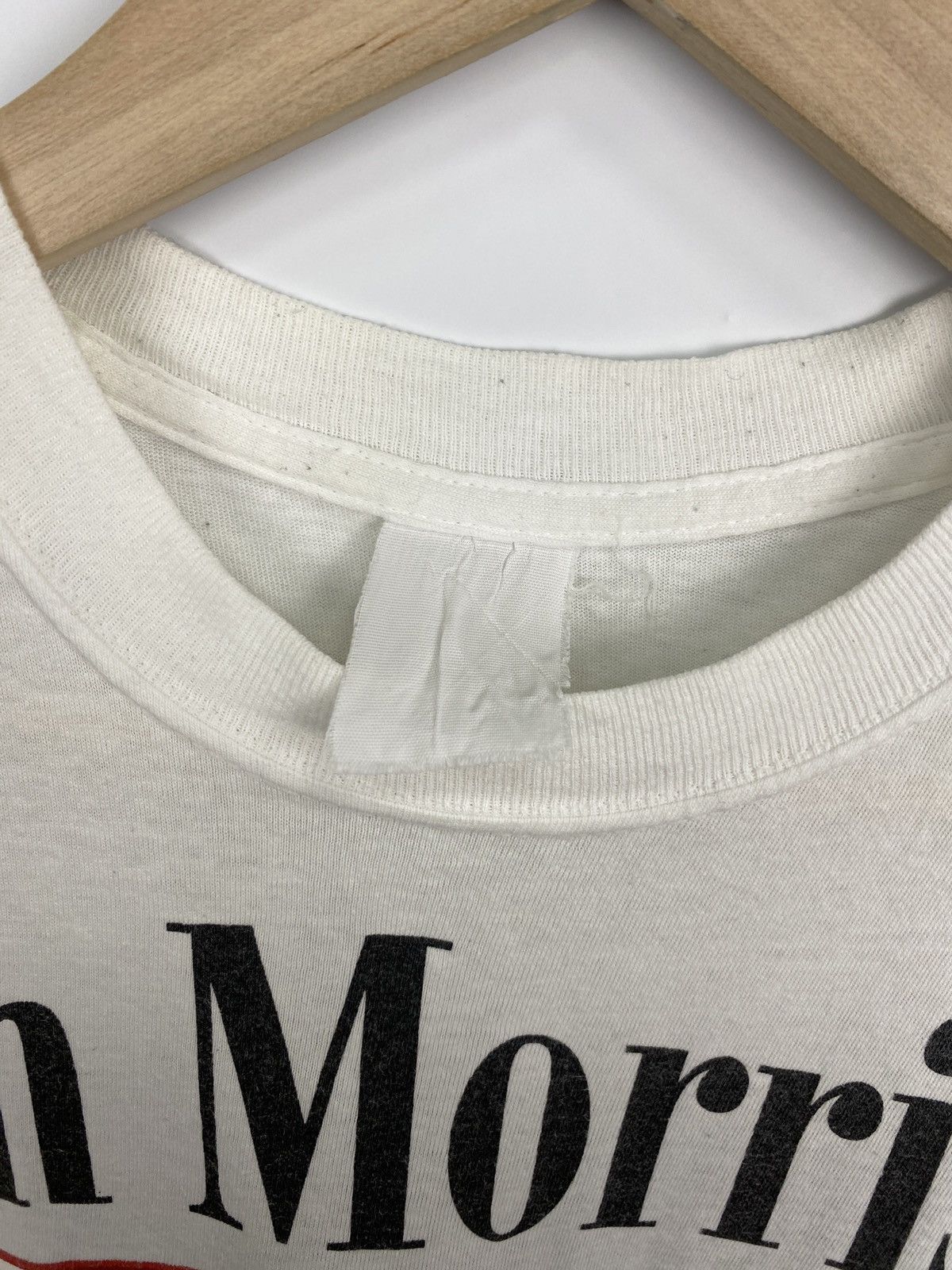 Band Tees 🇺🇸 Vintage 80s Jim Morrison The Doors Band T-Shirt Rare Retro Size US M / EU 48-50 / 2 - 6 Thumbnail