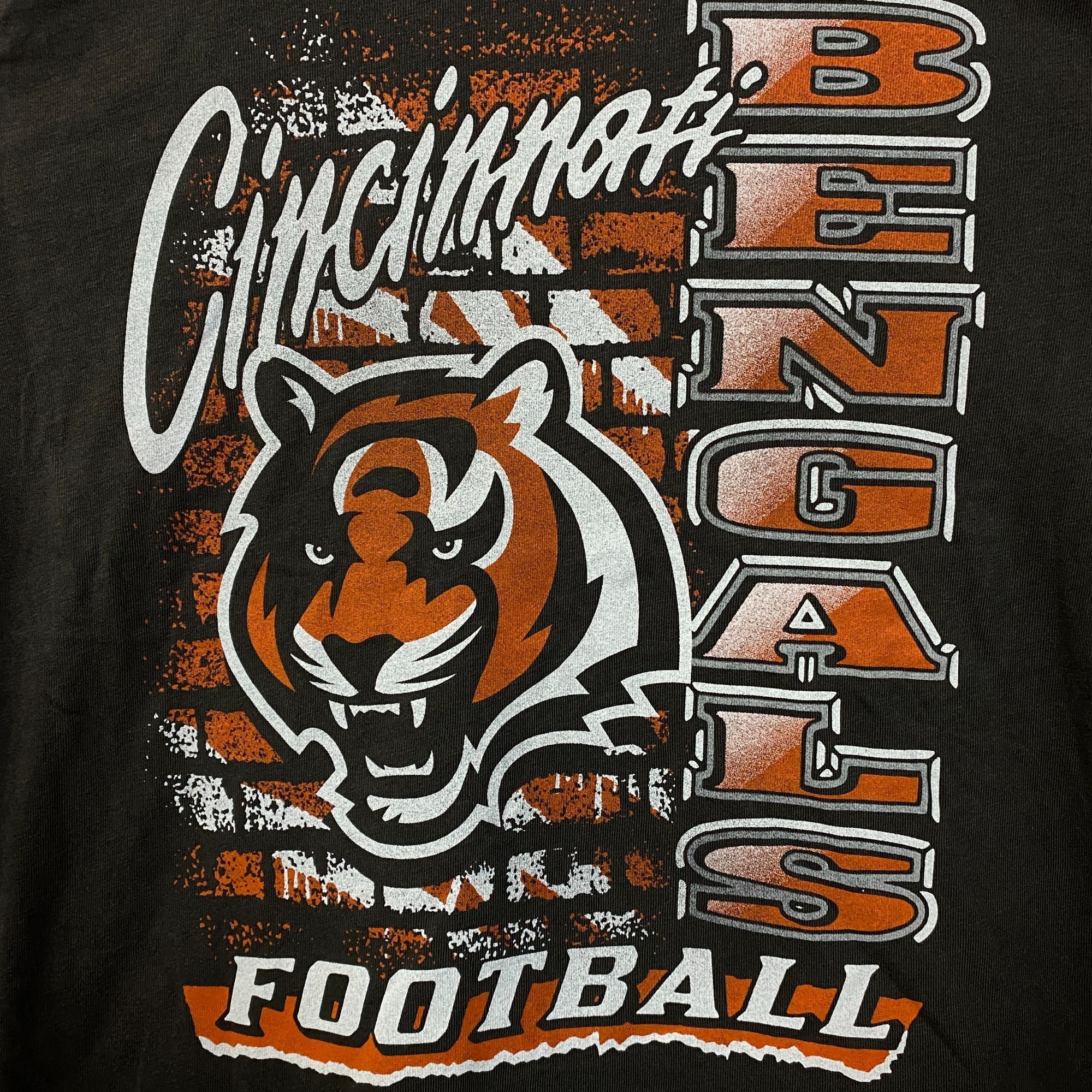 Junk Food Junk Food Clothing Women's NFL Cincinnati Bengals Brick Retr Size XL / US 12-14 / IT 48-50 - 2 Thumbnail