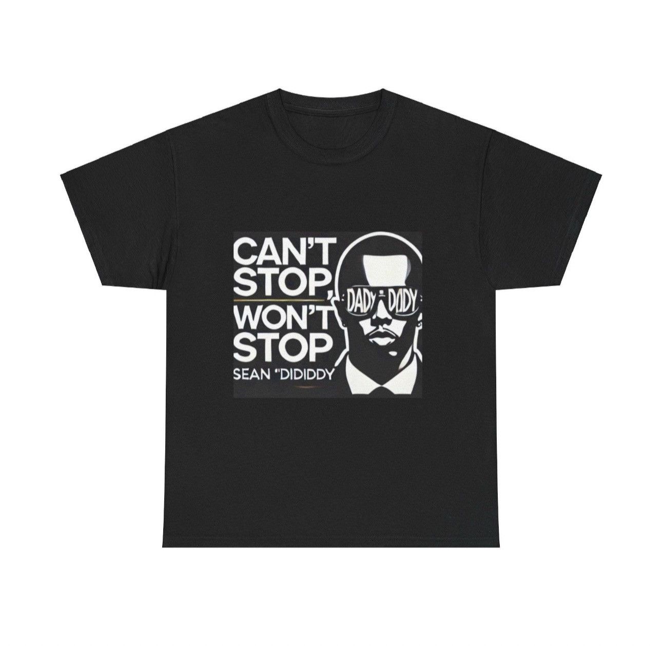 Rap Tees Iconic Diddy Motivation T-Shirt Can't Stop Won't Stop Size US L / EU 52-54 / 3 - 1 Thumbnail