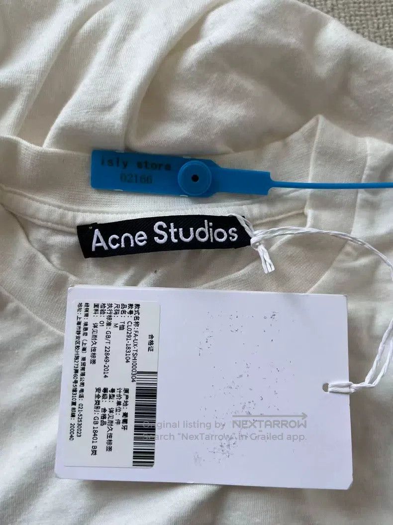 Acne Studios Acne Studios Face Expression Bear Print Crewneck Short Sle Size US M / EU 48-50 / 2 - 5 Thumbnail