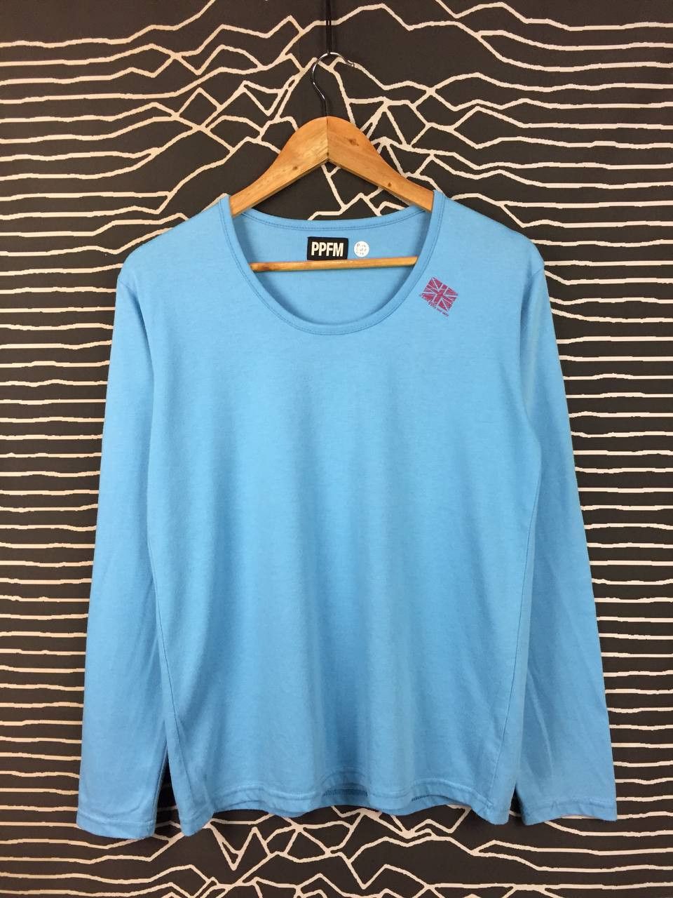 PPFM Vtg PPFM Japanese Brand Union Jack Long Sleeve Tee Size US M / EU 48-50 / 2 - 1 Thumbnail