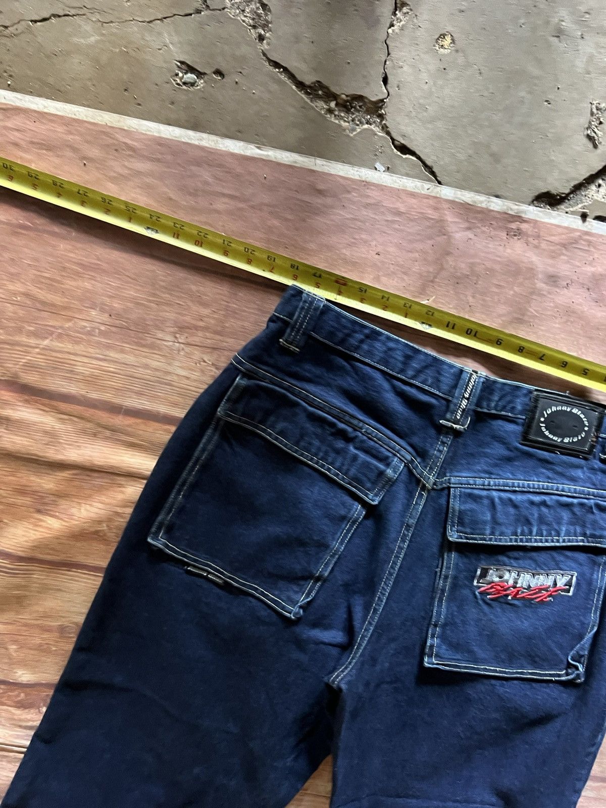 Vintage Vintage Johnny Blaze Baggy Jeans Size US 36 / EU 52 - 9 Thumbnail