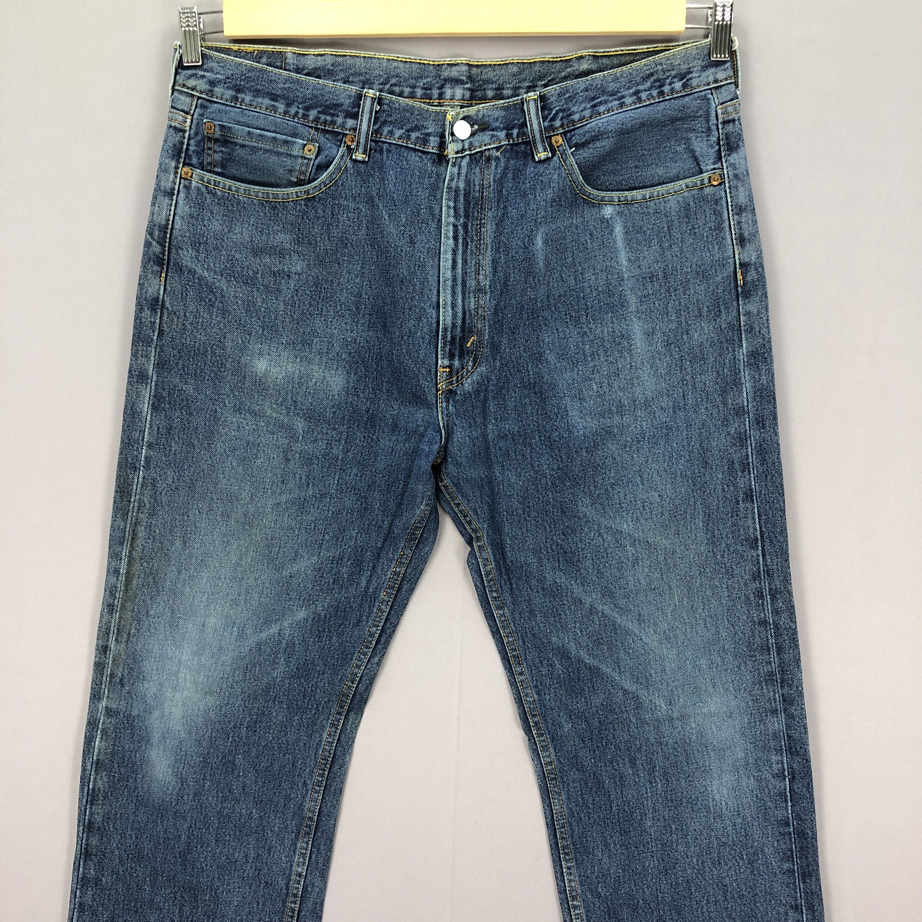 Levi's Vintage Levis 505 Stone Wash Jeans Levi's Faded Denim Pants Size US 38 / EU 54 - 3 Thumbnail