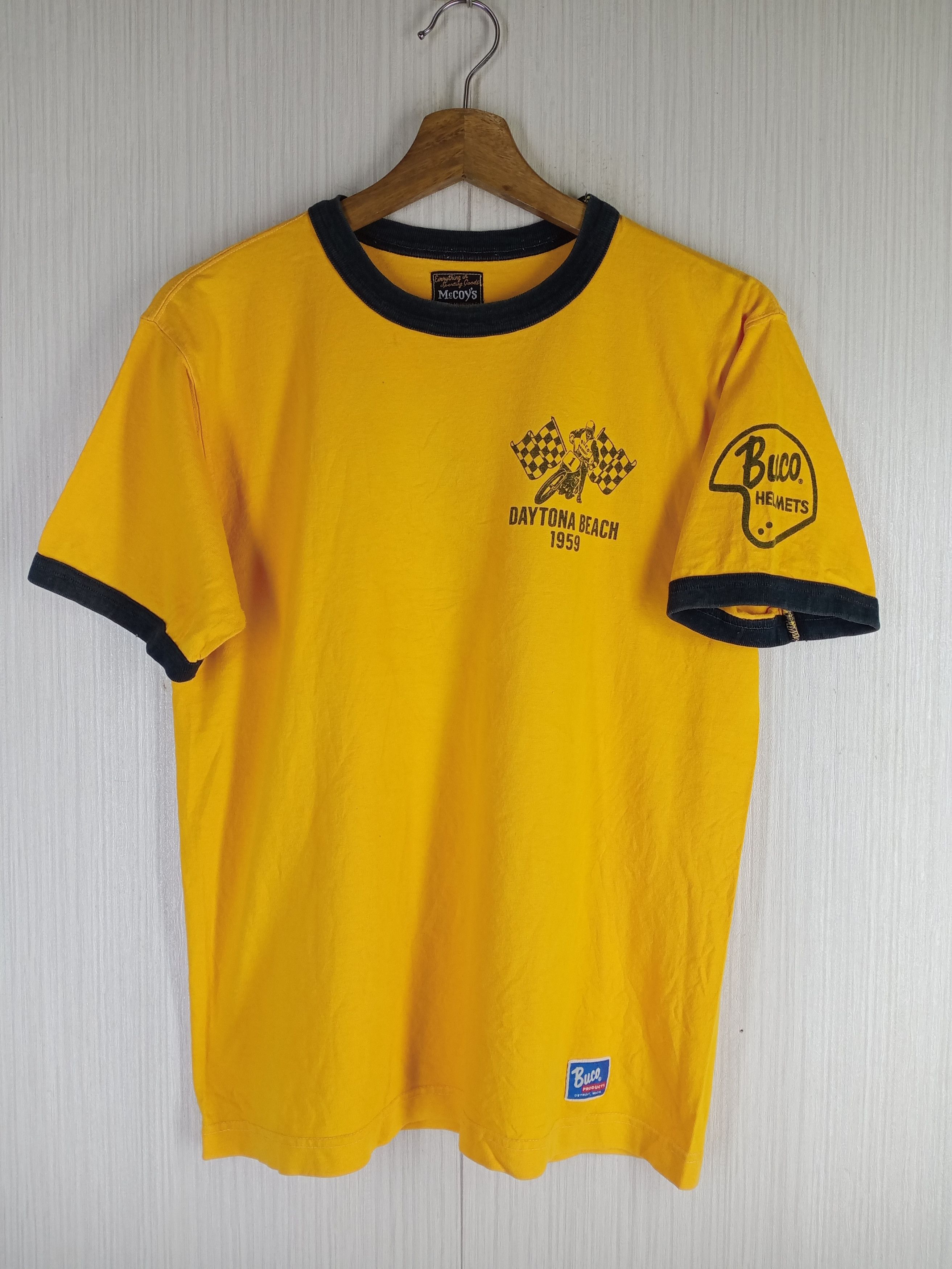 The Real McCoy's Rare Vintage The Real McCoy's Daytona Beach Motorcycle Races Size US M / EU 48-50 / 2 - 1 Thumbnail