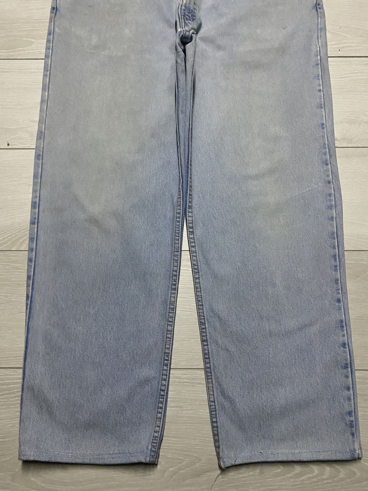 Levi's Vintage Levis 550 Light Wash Distressed Jeans Size US 38 / EU 54 - 5 Thumbnail