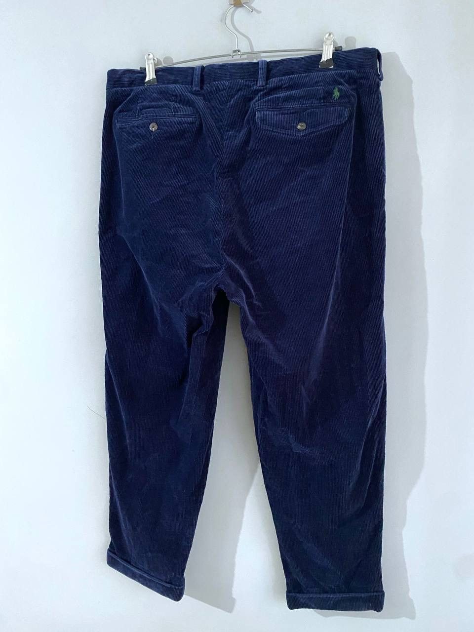 Polo Ralph Lauren Polo Ralph Lauren Men's Pleated Baggy Corduroy Pants W35/L27 Size US 35 - 12 Thumbnail