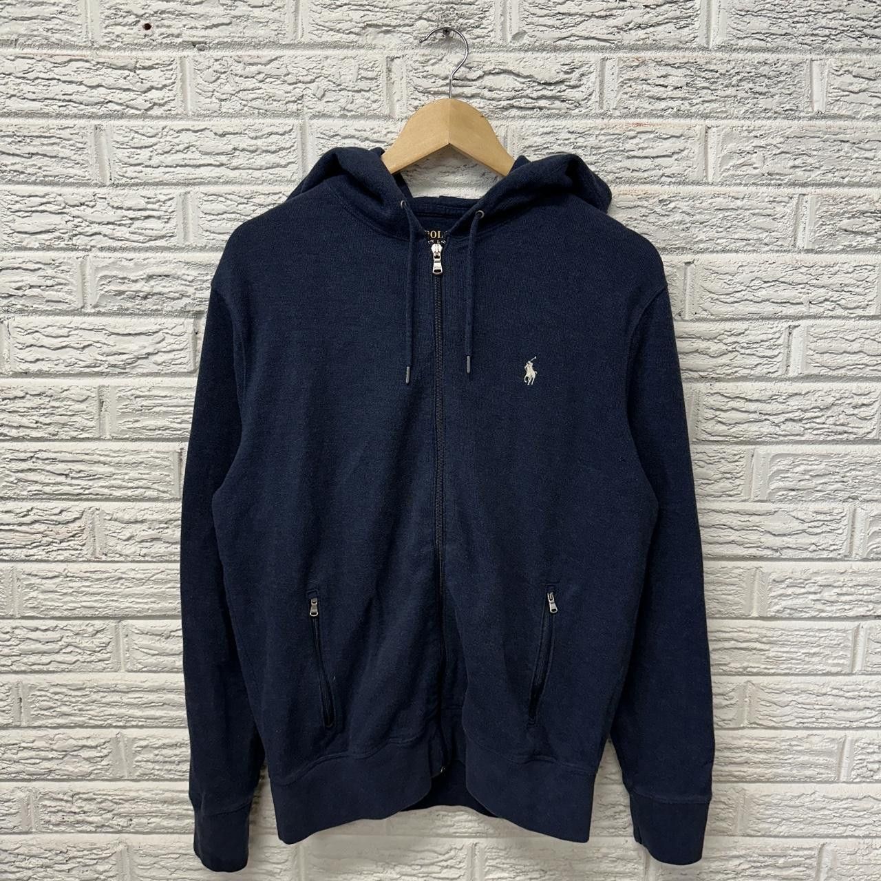 Polo Ralph Lauren Polo Ralph Lauren Double Knit Performance Hoodie Medium Size US M / EU 48-50 / 2 - 2 Thumbnail