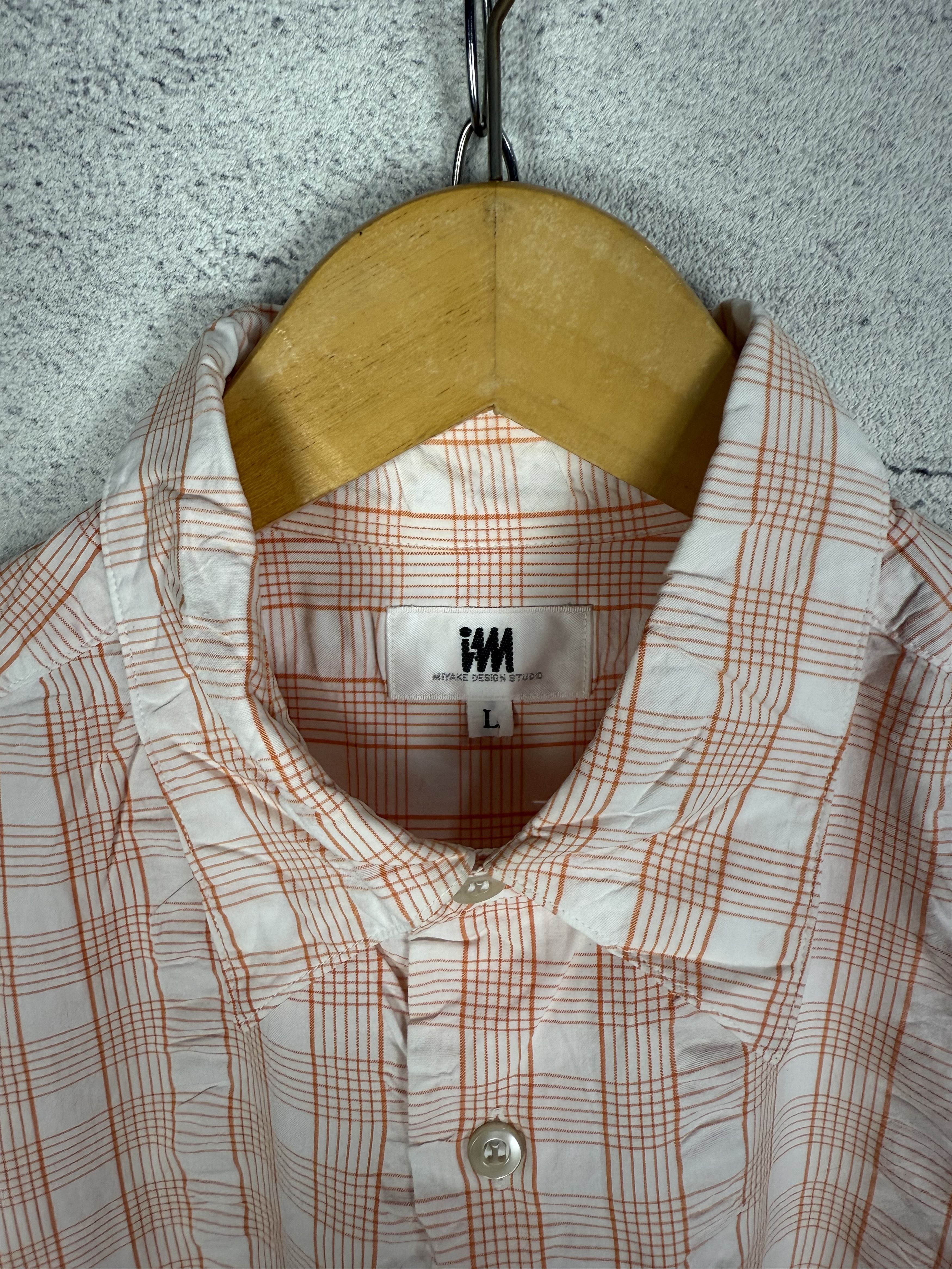 Issey Miyake Vintage Issey Miyake Plaid Button Up Shirt Size US M / EU 48-50 / 2 - 6 Thumbnail