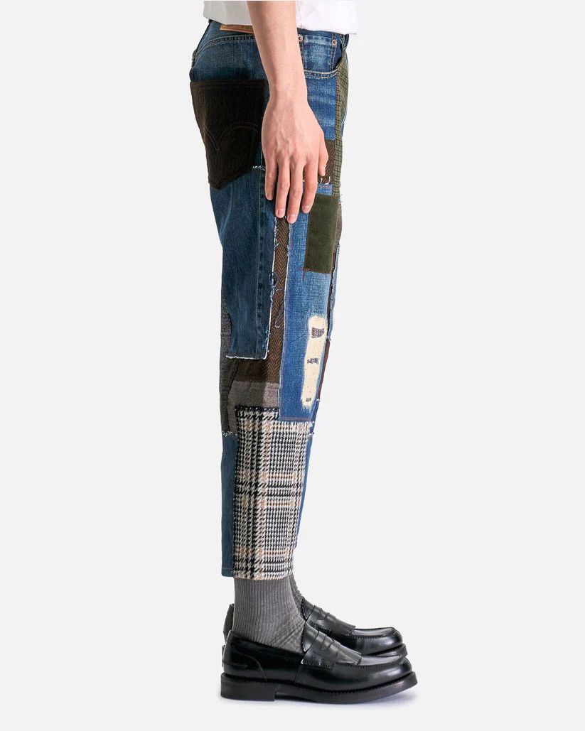 Junya Watanabe o1s1v1r1oon0925 Customized Cotton Denim Levi's in Multicolor Size US 34 / EU 50 - 2 Thumbnail