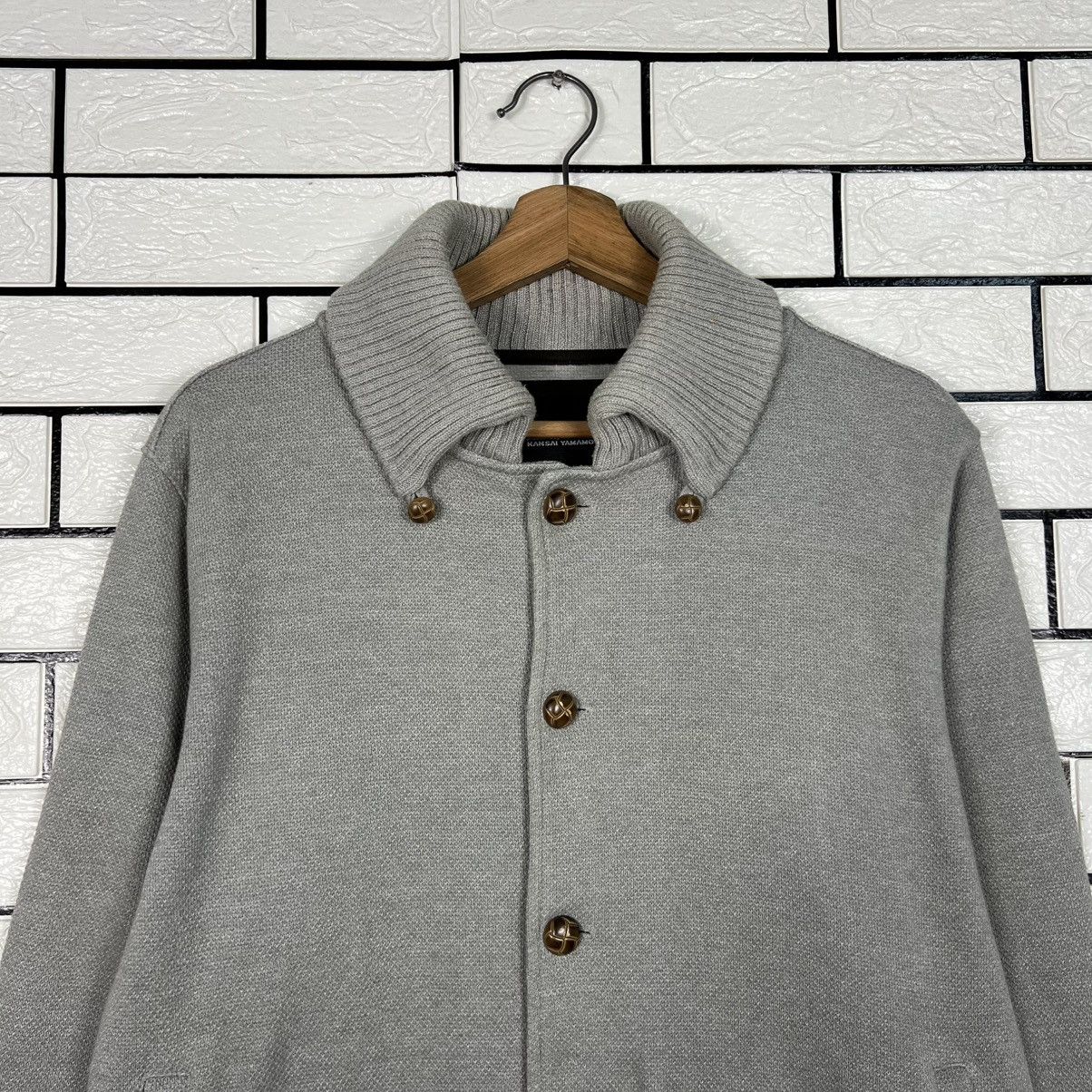 Kansai Yamamoto Up To You KANSAI YAMAMOTO Casual Sweater Jacket #4009-C182 Size US M / EU 48-50 / 2 - 2 Thumbnail