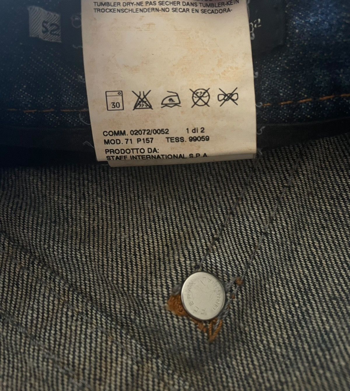 Designer × Dsquared2 × Vintage Jeans Dsquared season 2007 Size US 38 / EU 54 - 14 Thumbnail